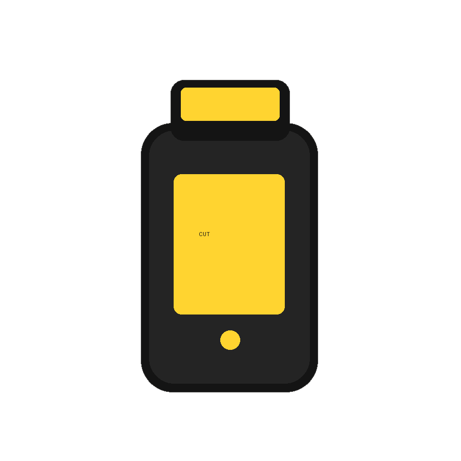 Illustrated product with the background removed